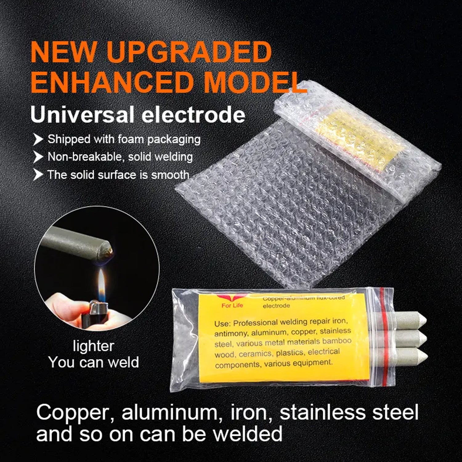 Low Temperature Universal Welding Rod, Aluminium Welding Rods (72 pcs Set / Inside 3 pcs packet) Low Temperature Universal Welding Rod, Aluminium Welding Rods (72 pcs Set / Inside 3 pcs packet)